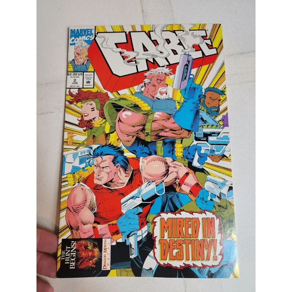 Comic Book Marvel Comics Cable Mired in Destiny #2